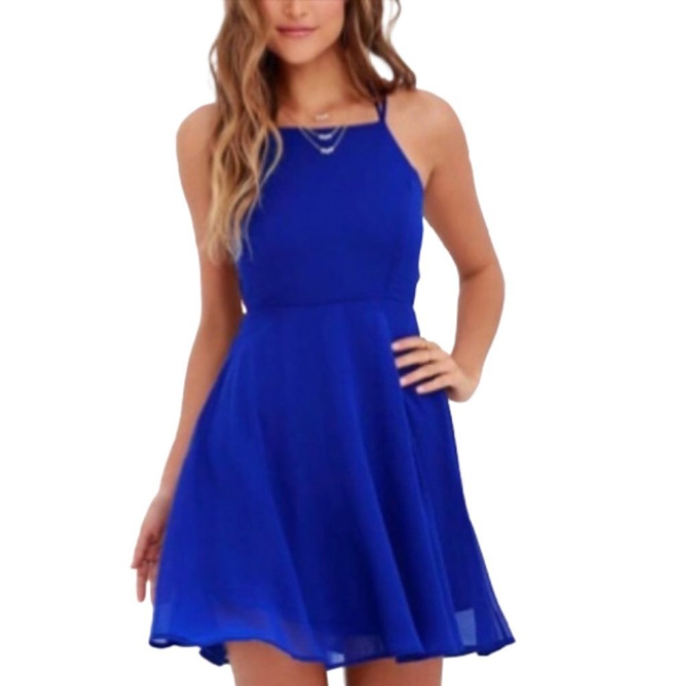 Silence & Noise Chiffon Apron Dress - Size 4